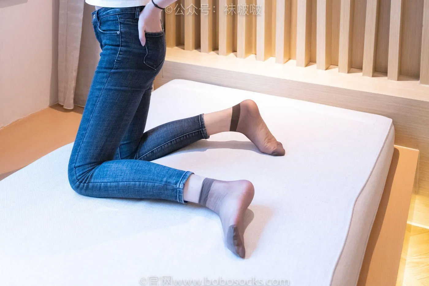 [BoBoSocks袜啵啵]NO.063 小甜豆-平底鞋、短肉丝 [155P]插图6